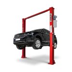 2-Säulen-Hebebühne "New York" 4t, 380V, elektromagnetische Verriegelung – Bild 6