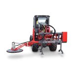 Zaunmäher mit Euroaufnahme, hydraulischer Antrieb, 80 cm Arbeitsbreite – Bild 3