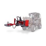Zaunmäher mit Euroaufnahme, hydraulischer Antrieb, 80 cm Arbeitsbreite – Bild 5