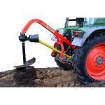 Erdbohrer "Adelaide" mit 12" Bohrer, für 3-Punkt-Aufnahme Kat. 1 und Kat. 2 – Bild 3