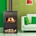 Prity K2 Kaminofen – 10 kW – Kompakter & Leistungsstarker Holzofen – Robuste Stahl-Konstruktion – Energieeffizienzklasse A – Für bis zu 154 m³ – Bild 2