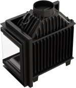 KRATKI Simple 8kW Eck-Kamineinsatz – Moderner Kamin mit beidseitiger Verglasung (BS) – Energieeffizienzklasse A – EcoDesign-konform – Hocheffiziente Verbrennung für offene Wohnkonzepte – Bild 8
