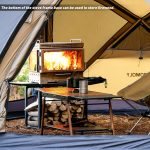 POMOLY Dweller Ultra 3 Edelstahl-Zeltofen – Tragbarer Camping-Heizofen mit Lagerungssockel – Bild 7