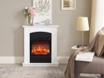 ArtiFlame Collins AF18B Freistehender Elektrokamin – 1,8 kW, modernes Eichen-Finish – Bild 5