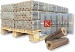 300 kg Palette PiniKay Hartholz-Briketts – Premium-Brennstoff aus reiner Buche & Eiche – Hoher Heizwert für Kamin, Ofen & Heizung – Energie Kienbacher