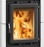 La Nordica Emiliana freistehender Kaminofen – 6,5 kW, weiße Majolika – Bild 4