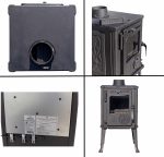 Guca Iskra Kaminofen – 6 kW – Massiver Guss-Ofen im Antik-Design – Energieeffizienzklasse A+ – 85,6 % Wirkungsgrad – Für Holz & Briketts – Bild 5