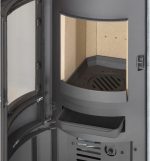 Thermia Munich V3 Kaminofen – 7 kW – Naturstein-Verkleidung aus Speckstein – Mit automatischer Verbrennungsluftregelung – Dauerbrand-Funktion – Bild 7
