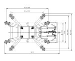 Scherenhebebühne "St. Louis" - 2700 kg Hubkraft, 1400 mm Hubhöhe, 230V – Bild 4