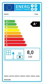 KRATKI Thor Kaminofen – 8 kW – Moderner Design-Kamin mit Panoramablick – Energieeffizient – Acumotte-Speichertechnik – Für Eck-Installation geeignet – Bild 5