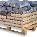 500 kg Mischpalette: 250 kg Nestro Holzbriketts + 250 kg Torfbriketts – Die ideale Brennstoff-Kombination für Kamin, Ofen & Heizung – Energie Kienbacher