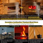 Soomloom Fiery 3.0 Titan-Holzofen – Tragbarer, klappbarer Campingofen – Bild 5