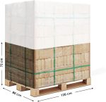 Kiefernholzbriketts (100 % Kiefer) auf Palette – 480 kg – Premium-Brennstoff für Kamin, Ofen, Grill & Smoker – Bild 4