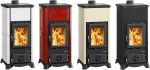 La Nordica Emiliana freistehender Kaminofen – 6,5 kW, weiße Majolika – Bild 8